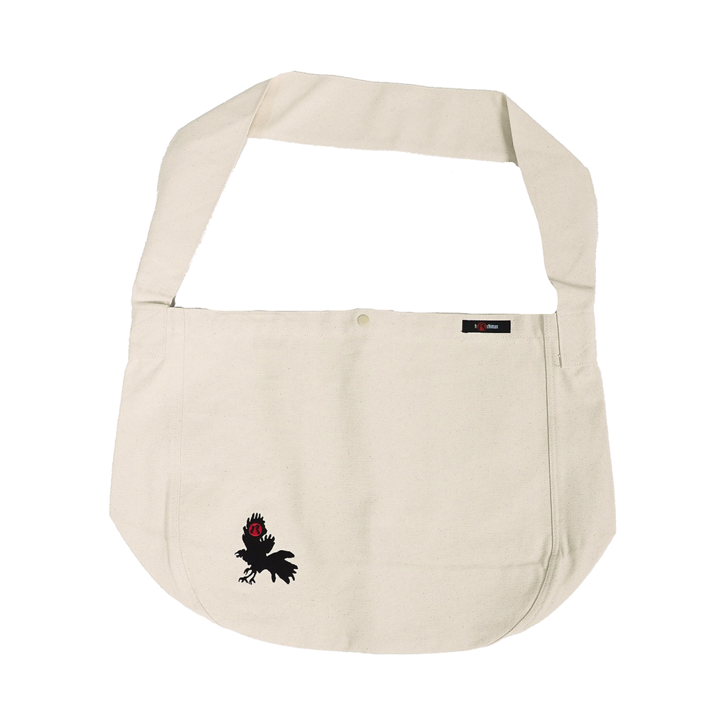 Original Canvas Newspaper Bag (Yatagarasu Pattern)