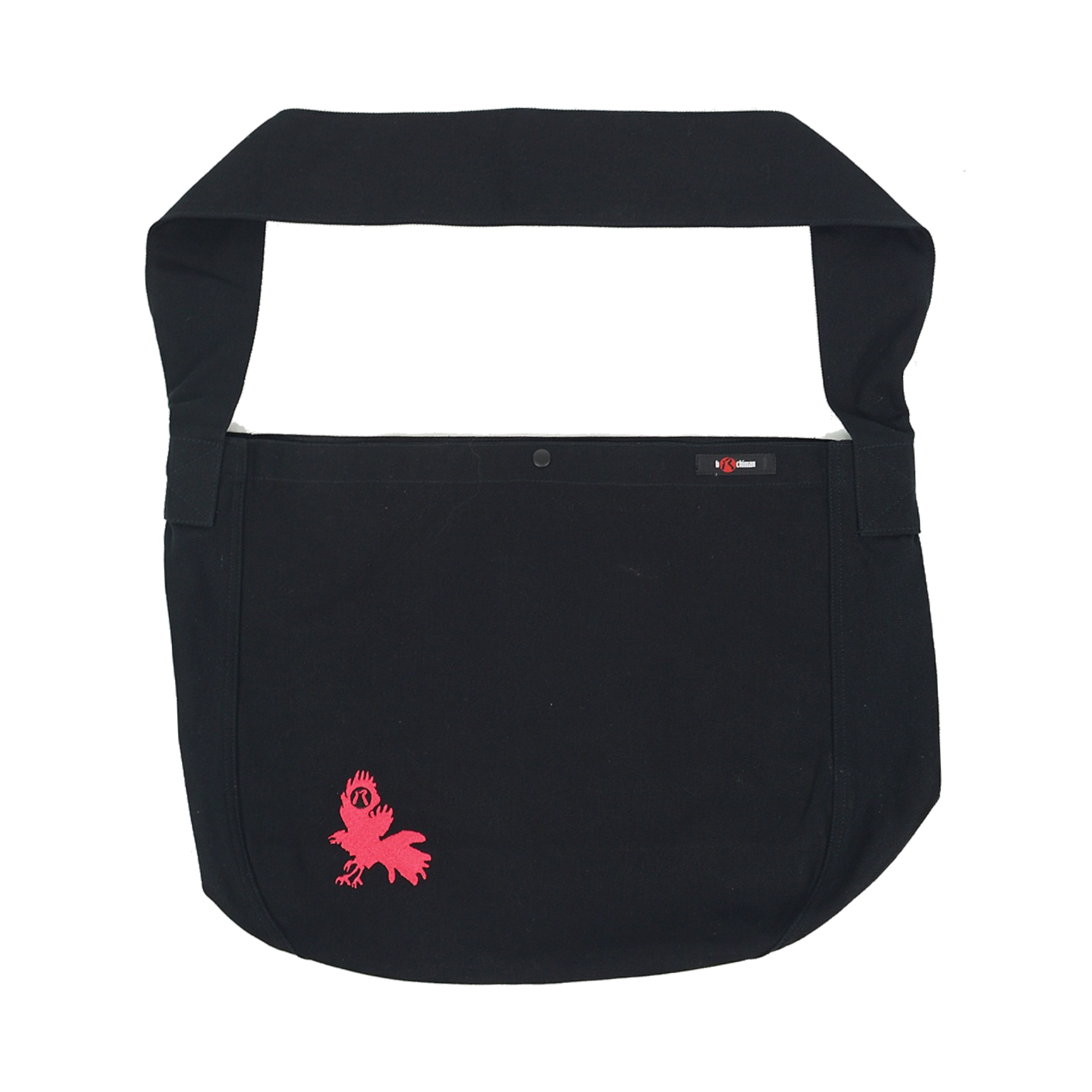 Original Canvas Newspaper Bag (Yatagarasu Pattern)